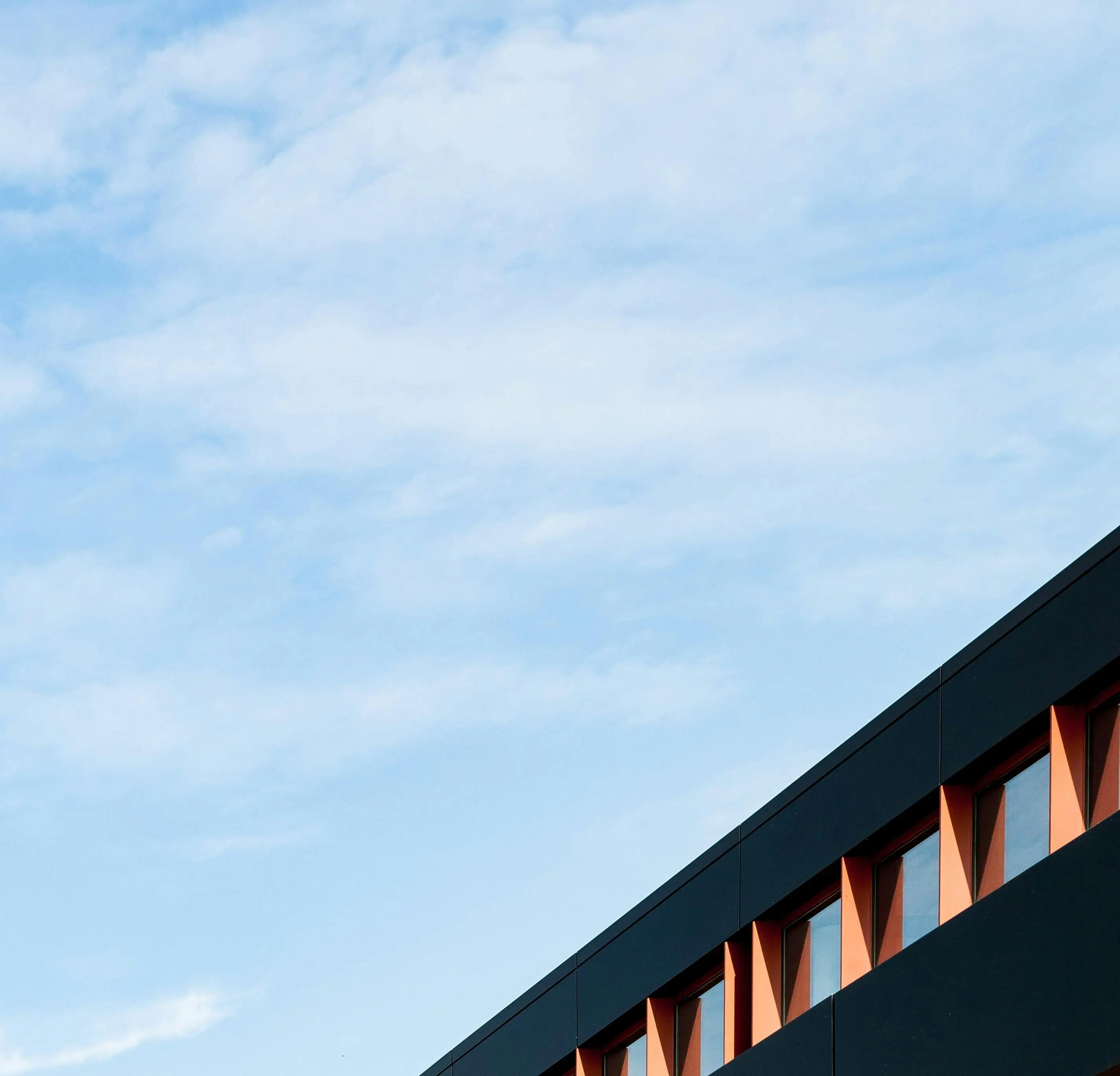 Modern geometric architecture