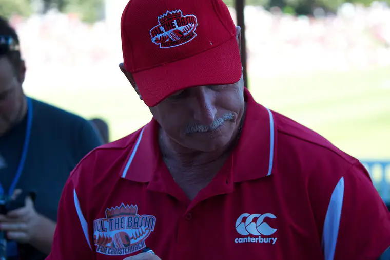 Richard Hadlee at the Basin Reserve