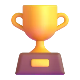 A golden trophy